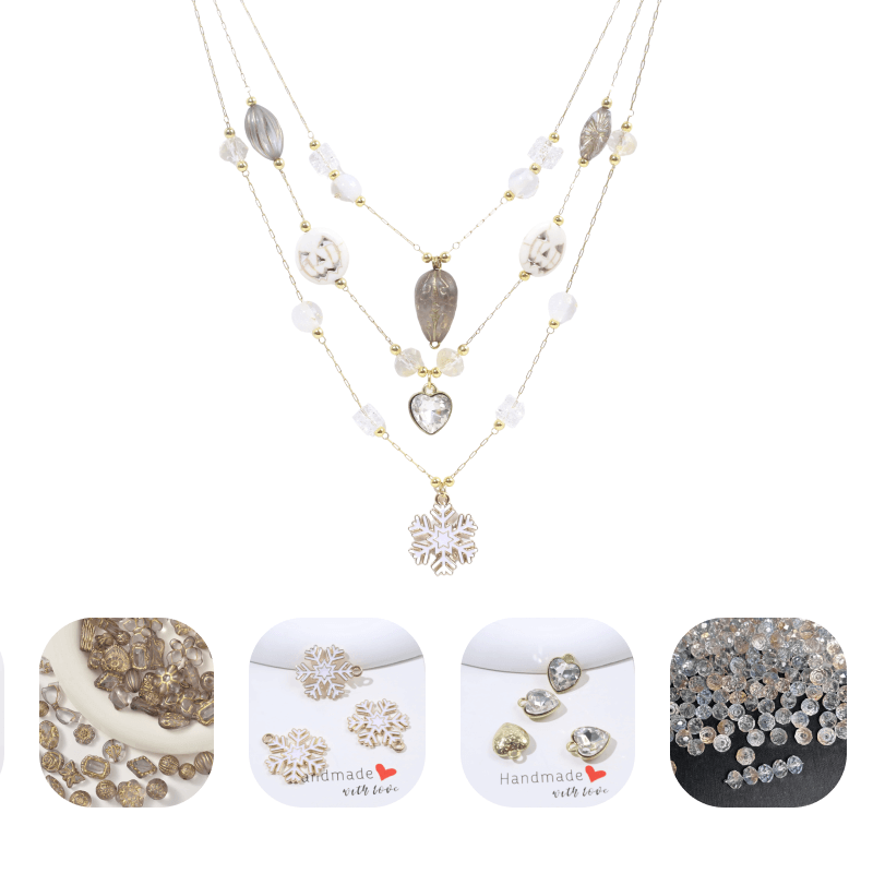 The Winter Layered Necklace Kit