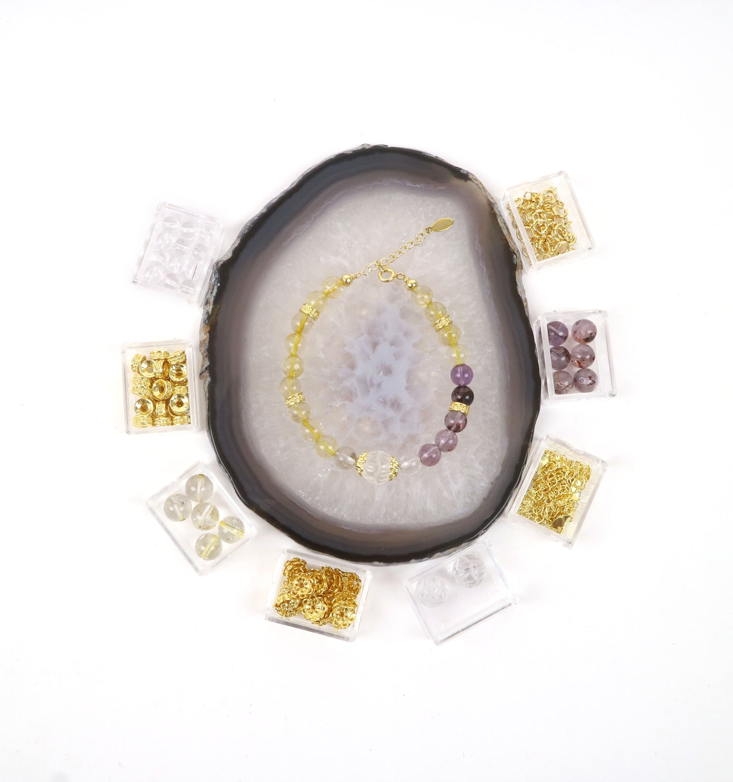 Ethereal Radiance Armband-Set