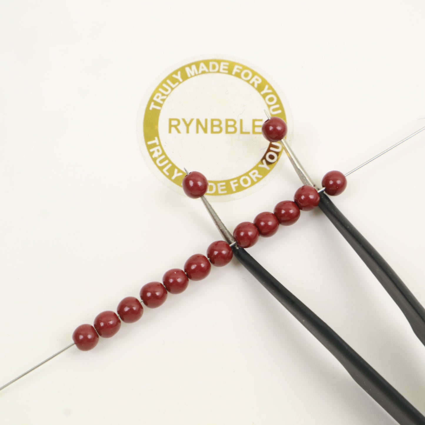 Cinnabar Beads- Ball 4mm Around 130pcs