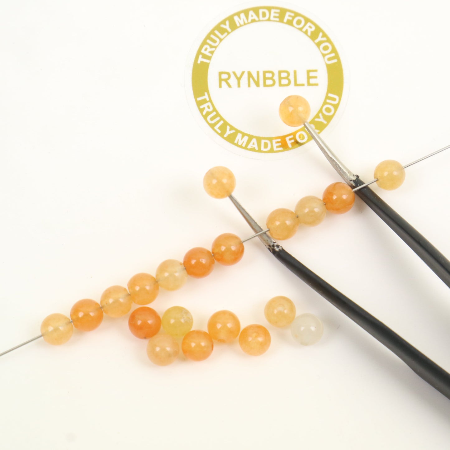 Red Aventurine Beads-Ball 4mm Around 80pcs