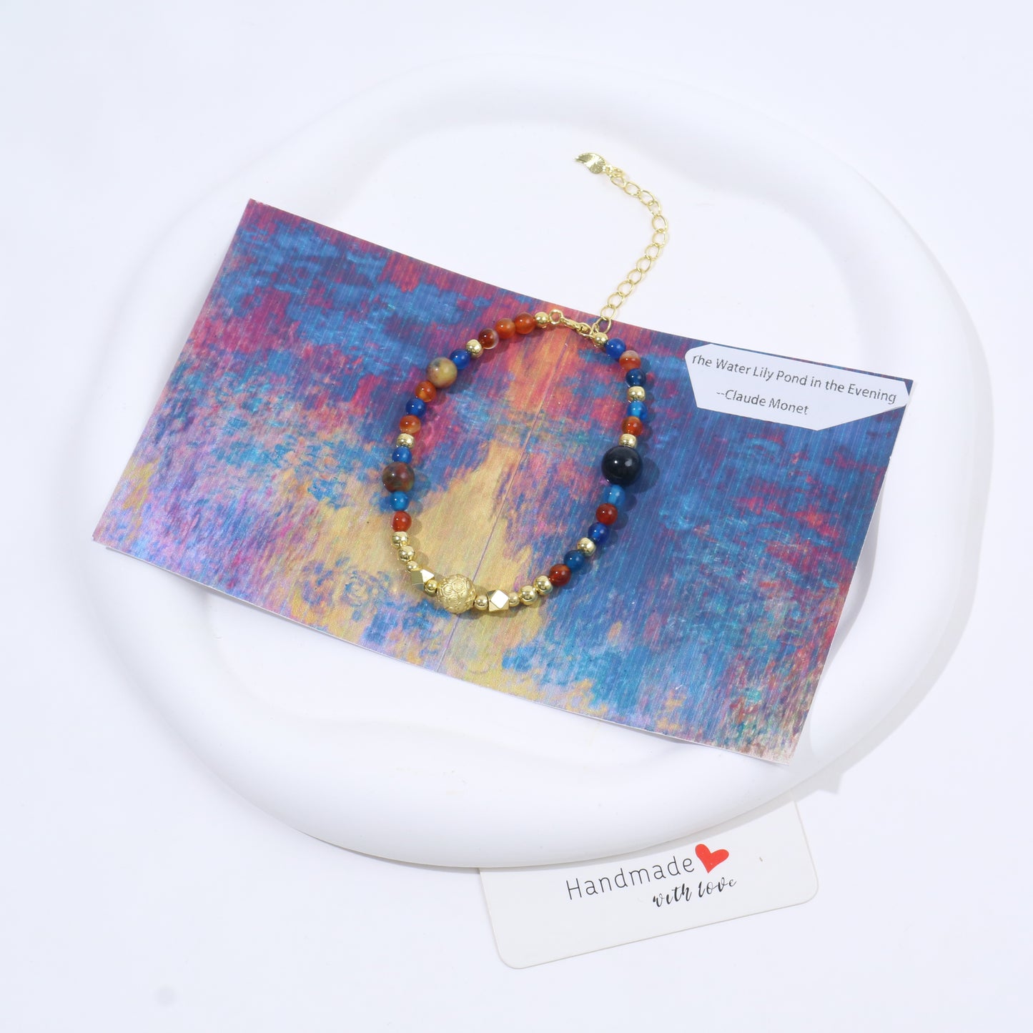 The Water Lily Pond in the Evening Bracelet Kit