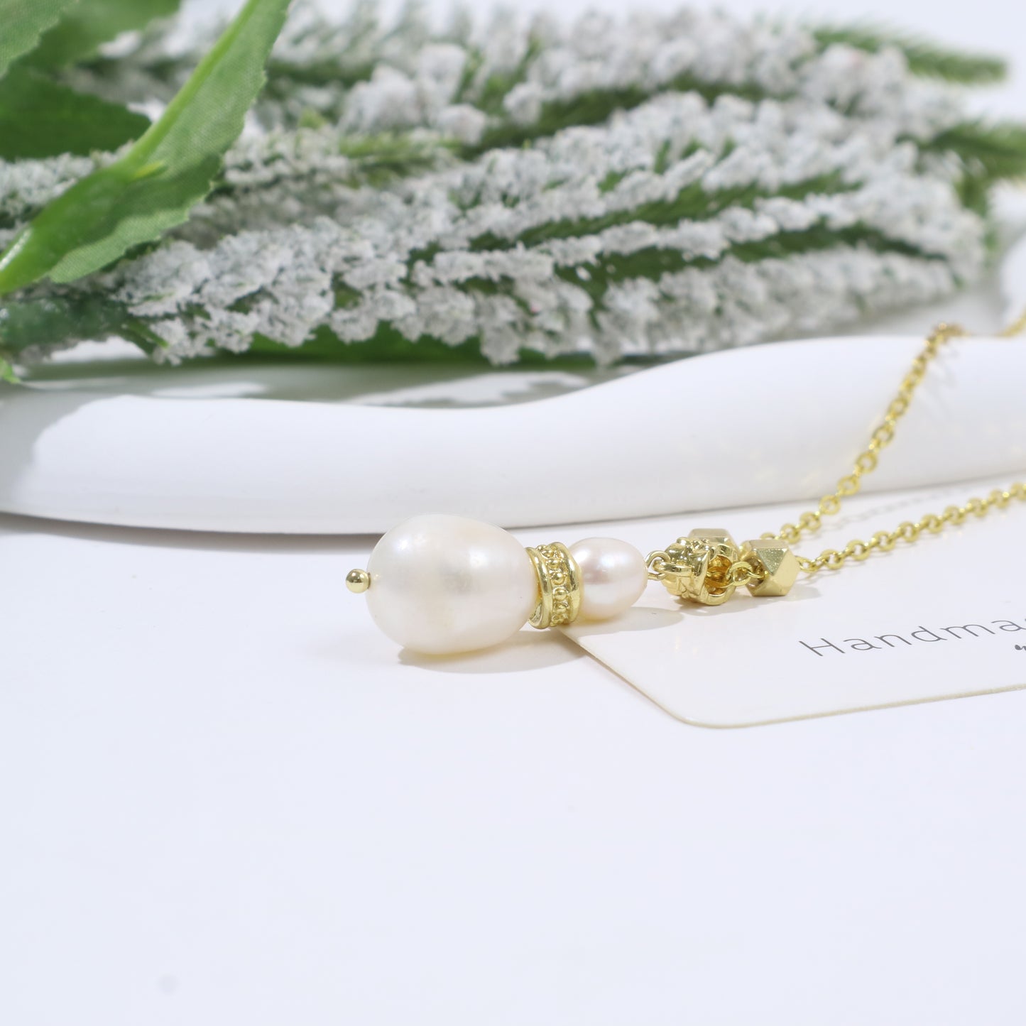 18K Perlenketten-Set