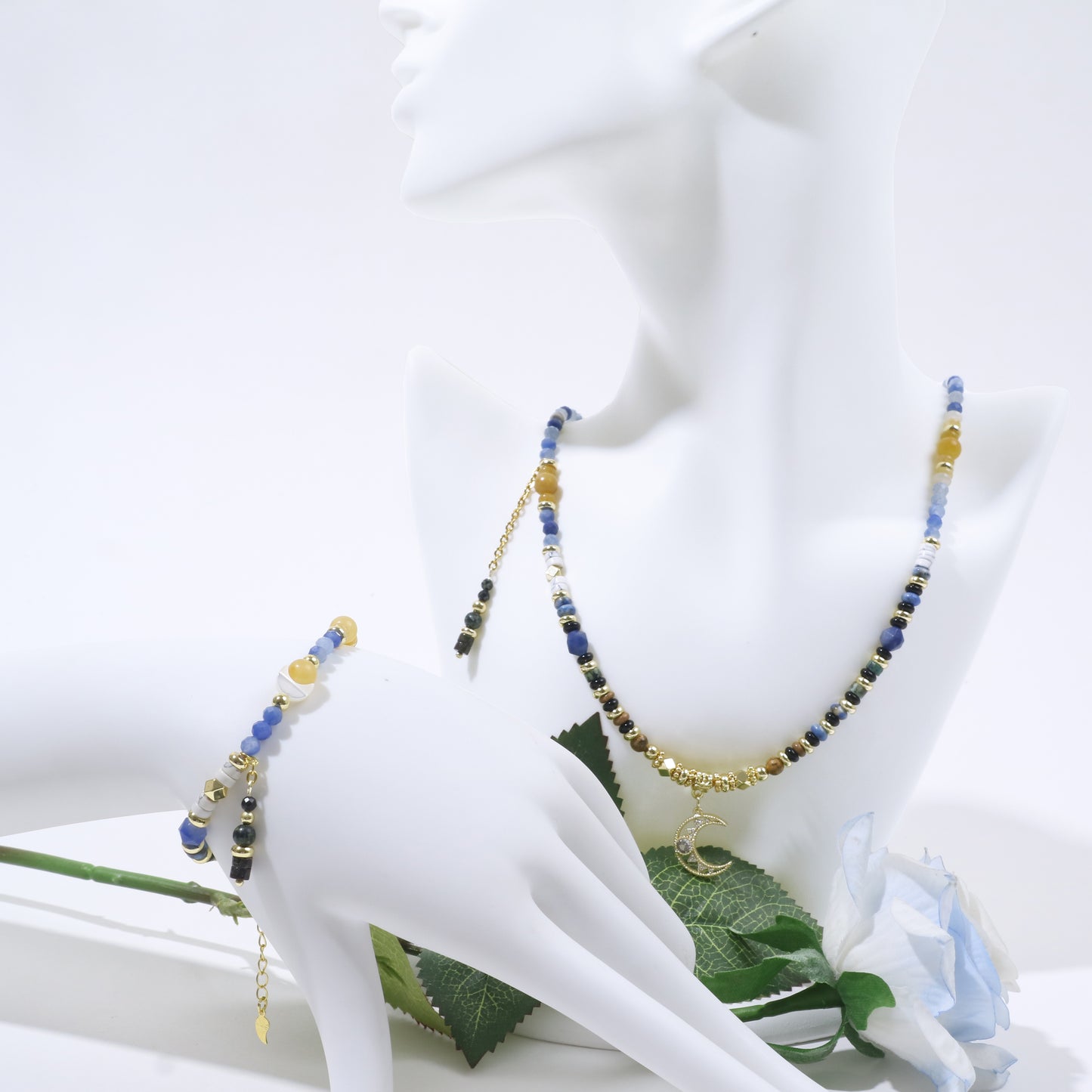 The Starry Night Necklace & Bracelet Kit