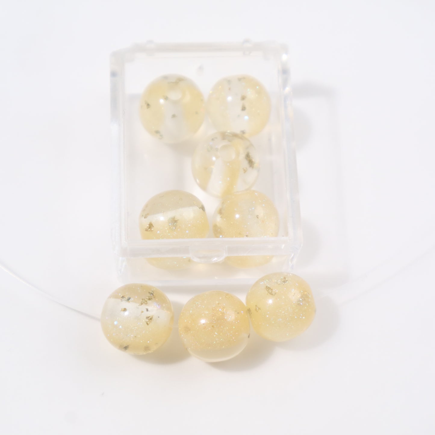 Gold In Dust Beads