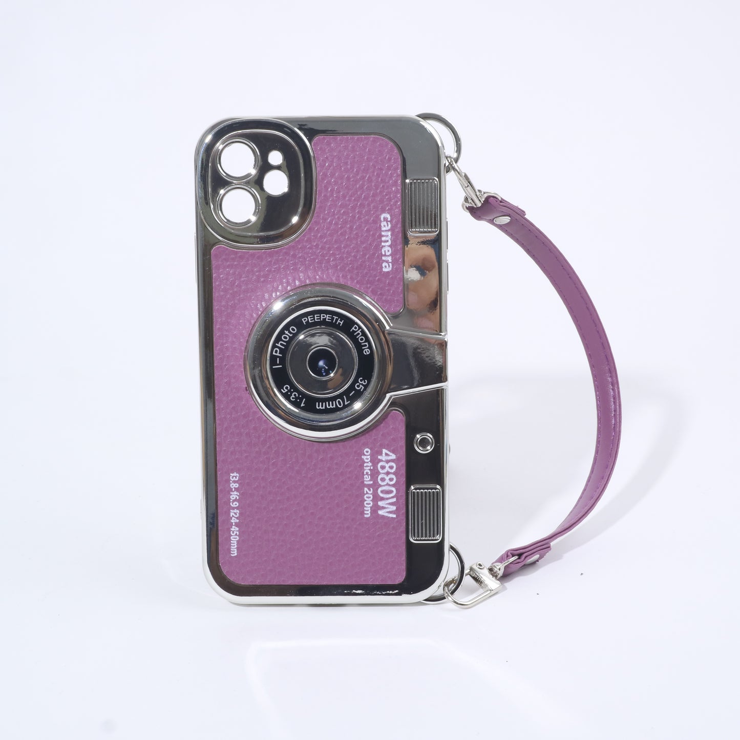 Silver Purple Phone Case