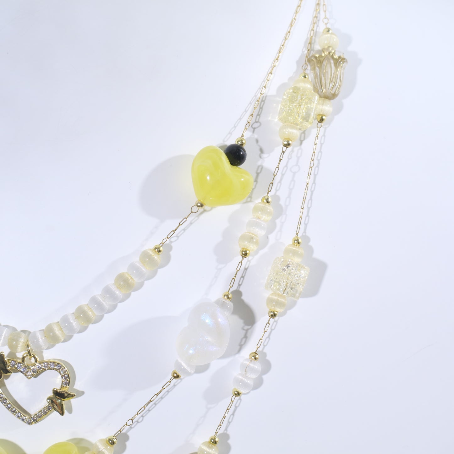 Gold Butterfly Stacking Necklace Kit