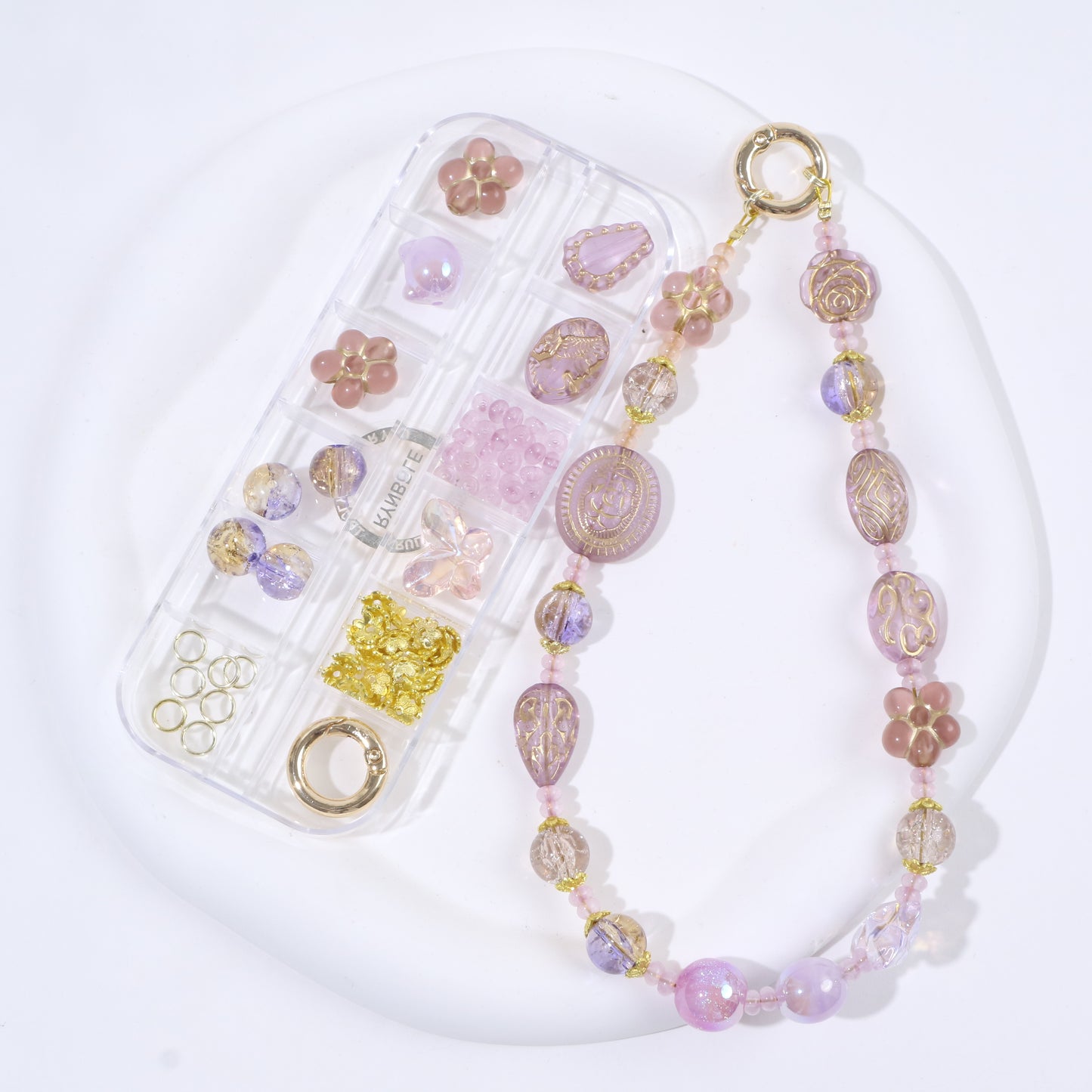 Fantasy Purple Phone Chain Kit