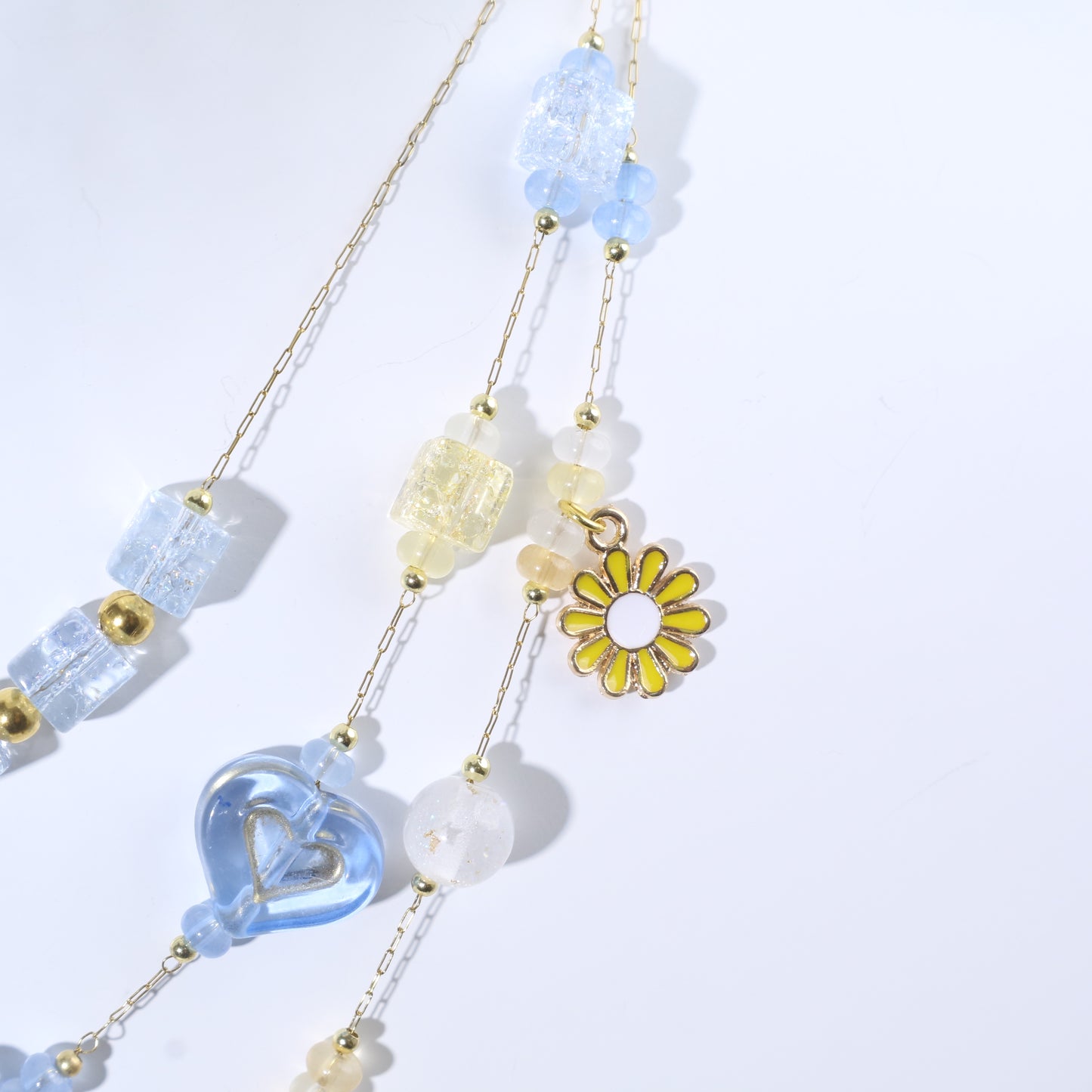 Daisy Stacking Necklace Set