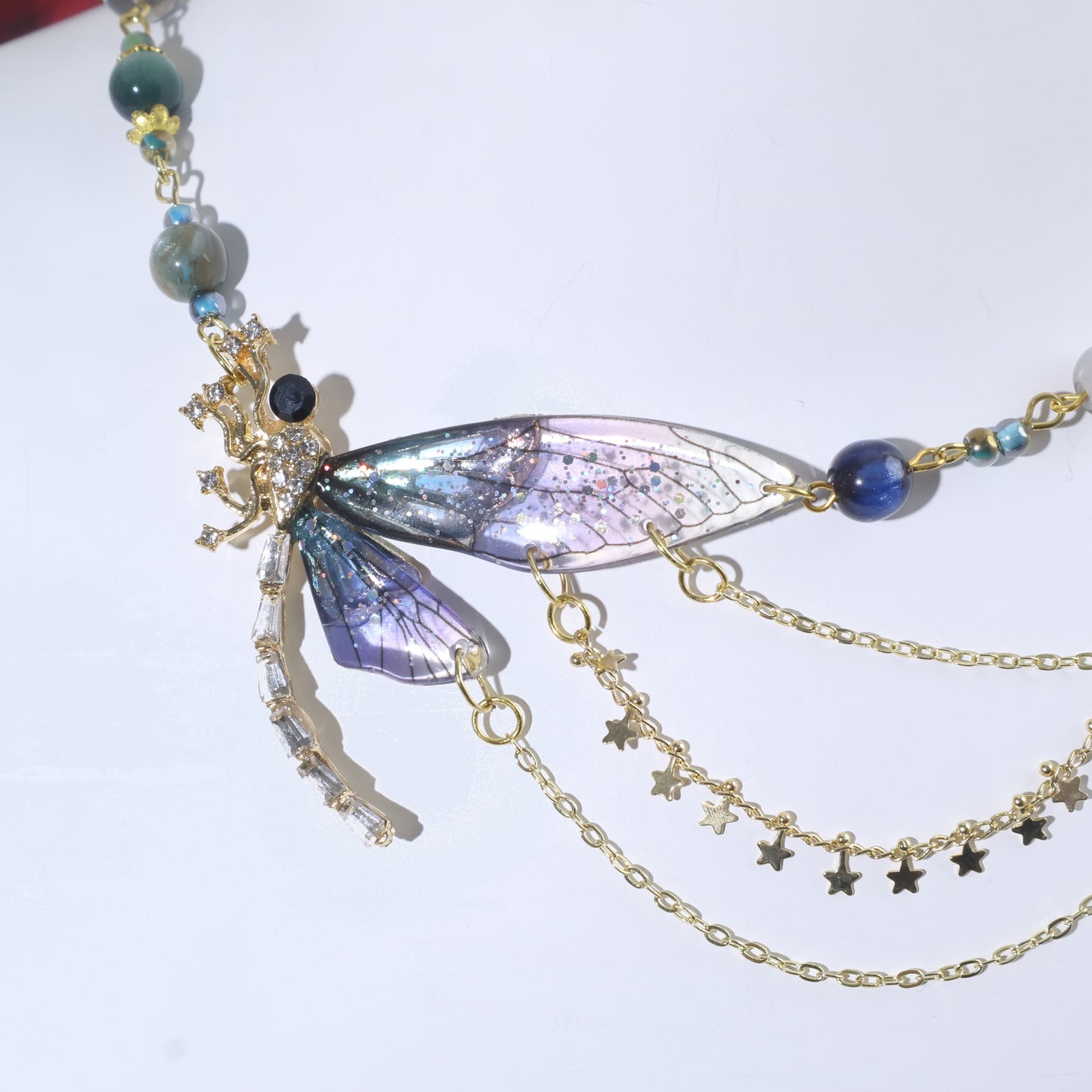 Large Dragonfly Necklace Kit