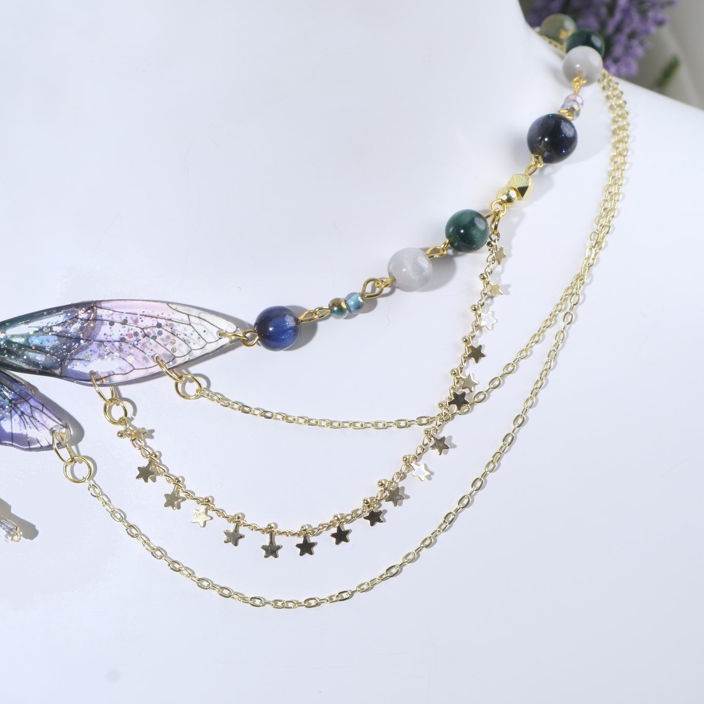 Large Dragonfly Necklace Kit