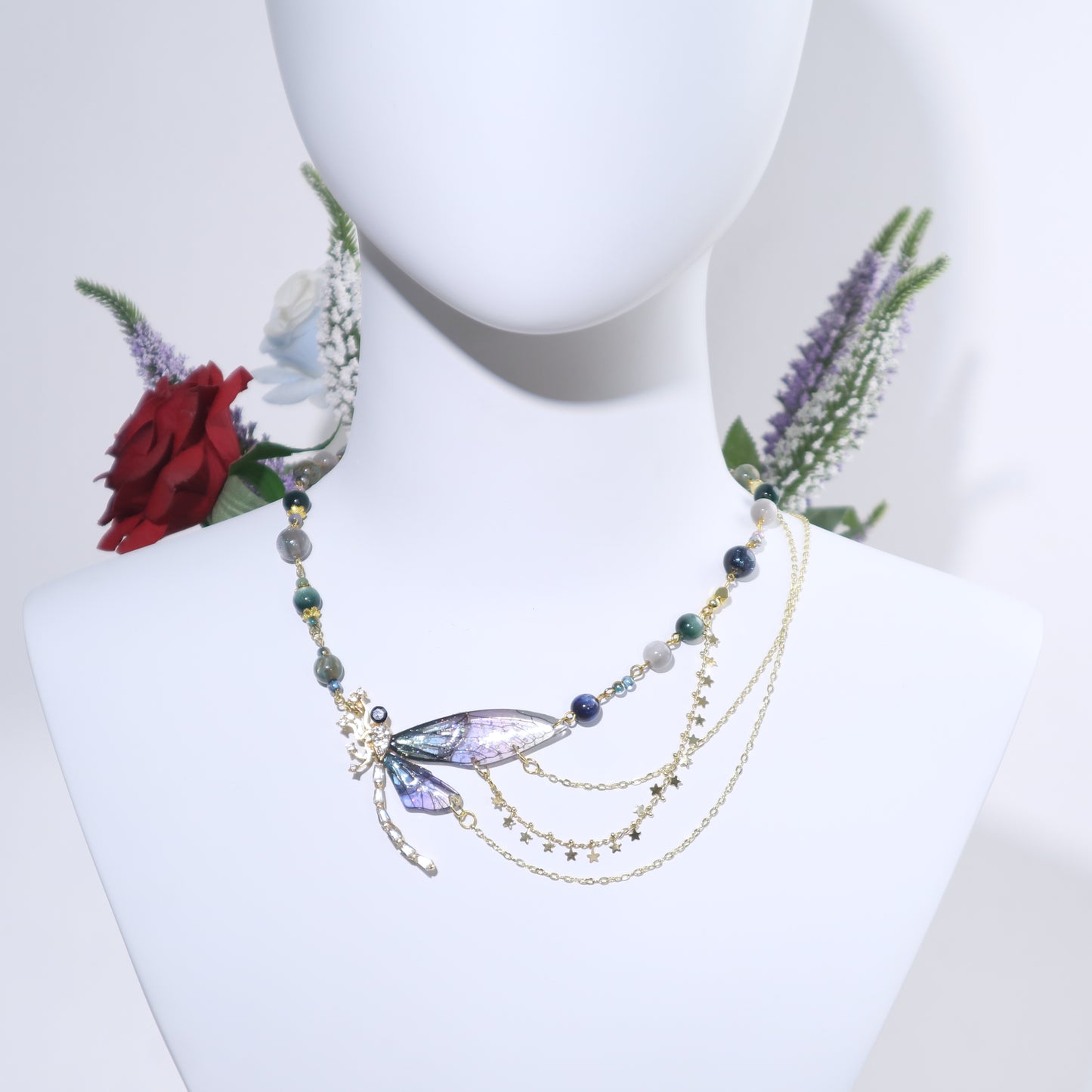 Large Dragonfly Necklace Kit