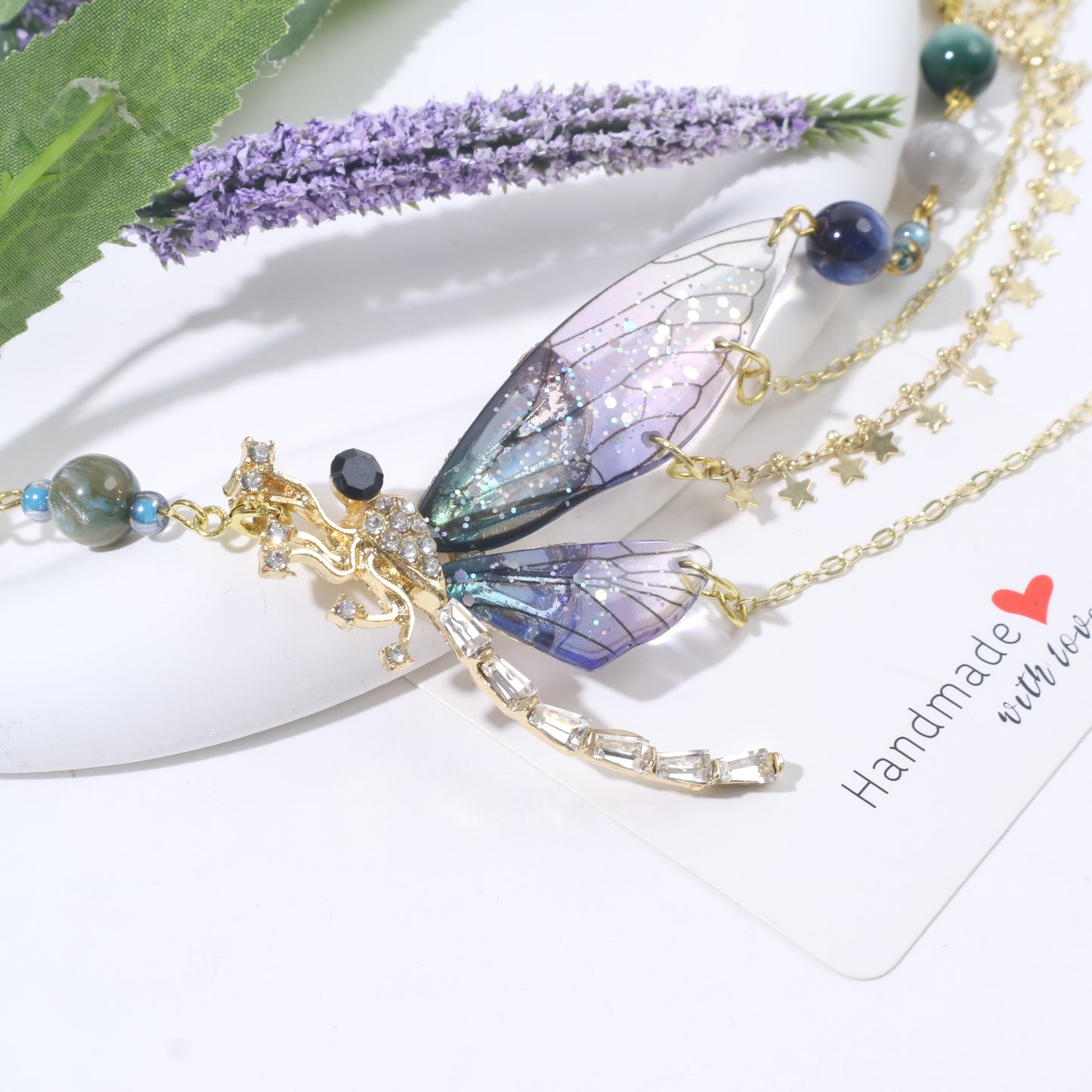 Large Dragonfly Necklace Kit