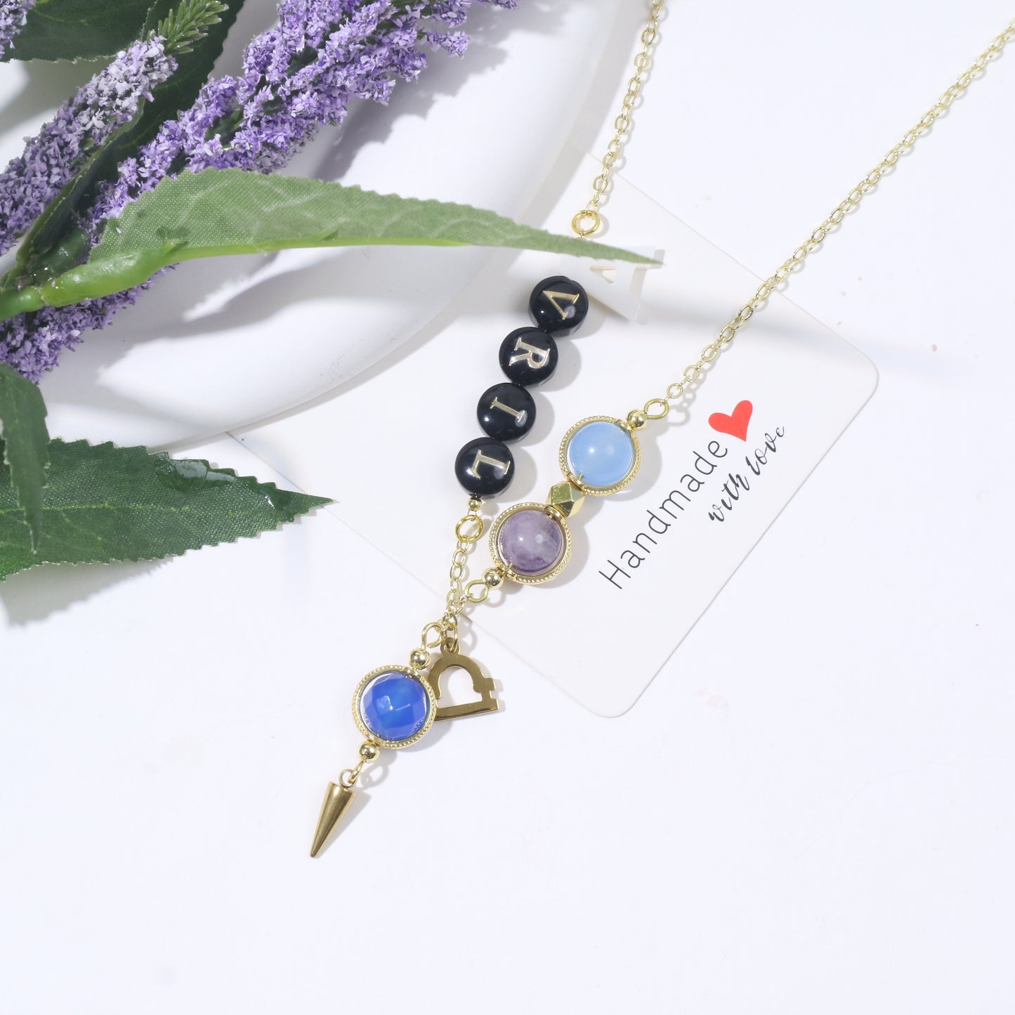 Necklace Customization - Name - Birthday Stone - Constellation Guardian Stone - Constellation