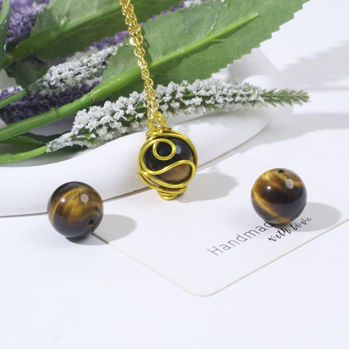 Customize Name & Handmade Wire Wrap with Dragon Pattern