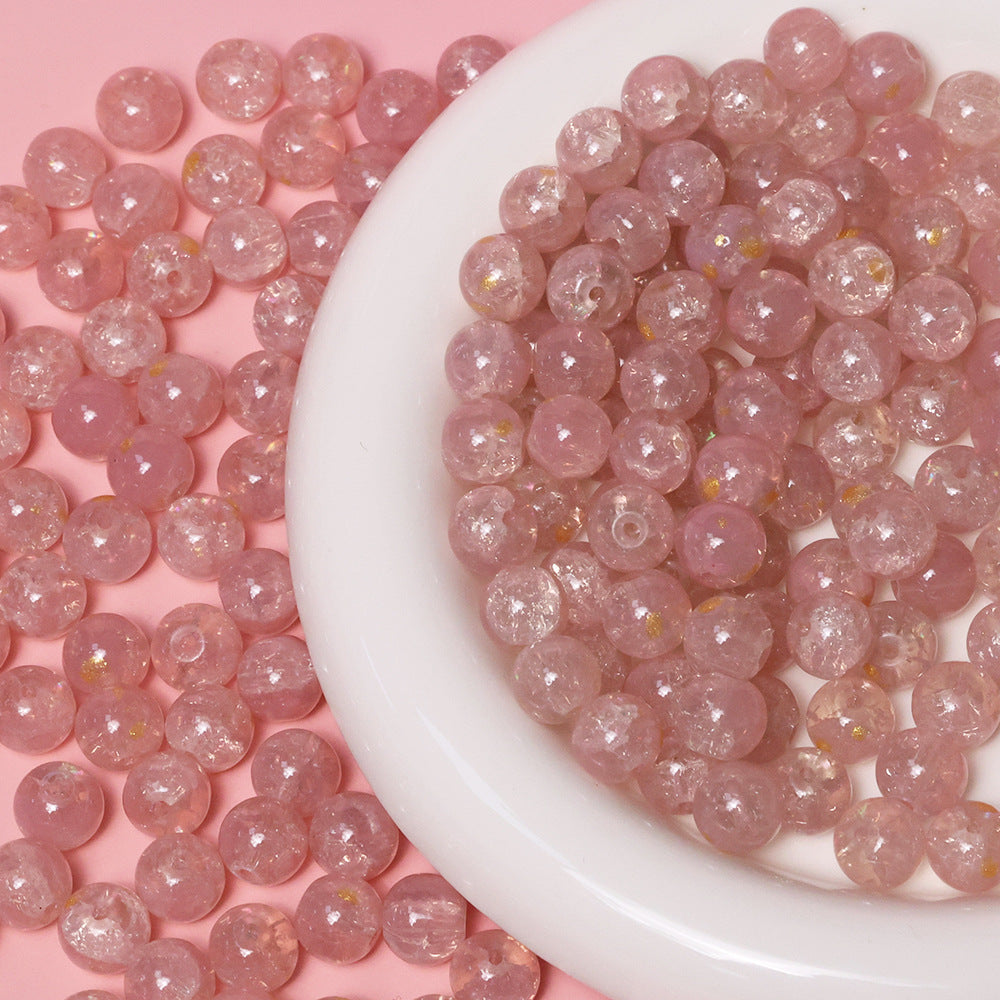 Creamy Taro Crystal Glass