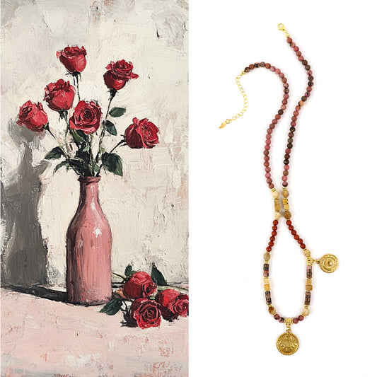 Rynbble Golden Rose Necklace Kit