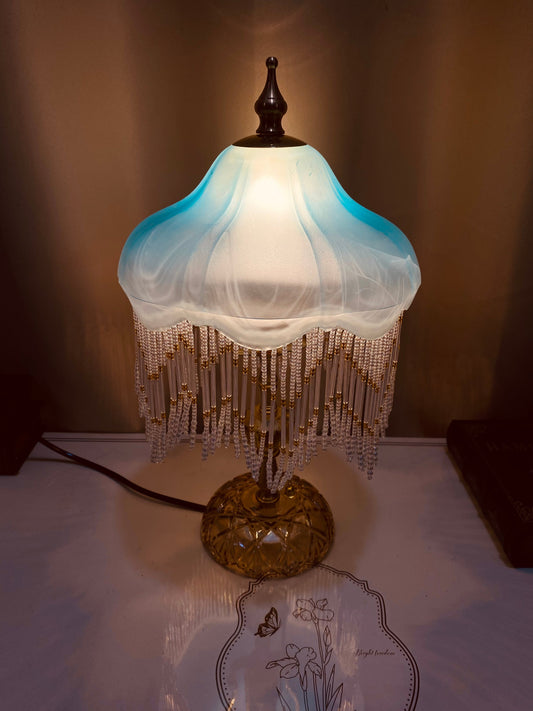 Great Court Retor Tassel Table Lamp