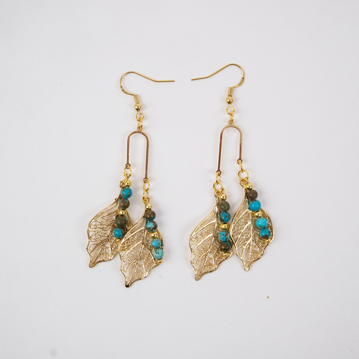 Leaf Ball Tassel Earrings Kit