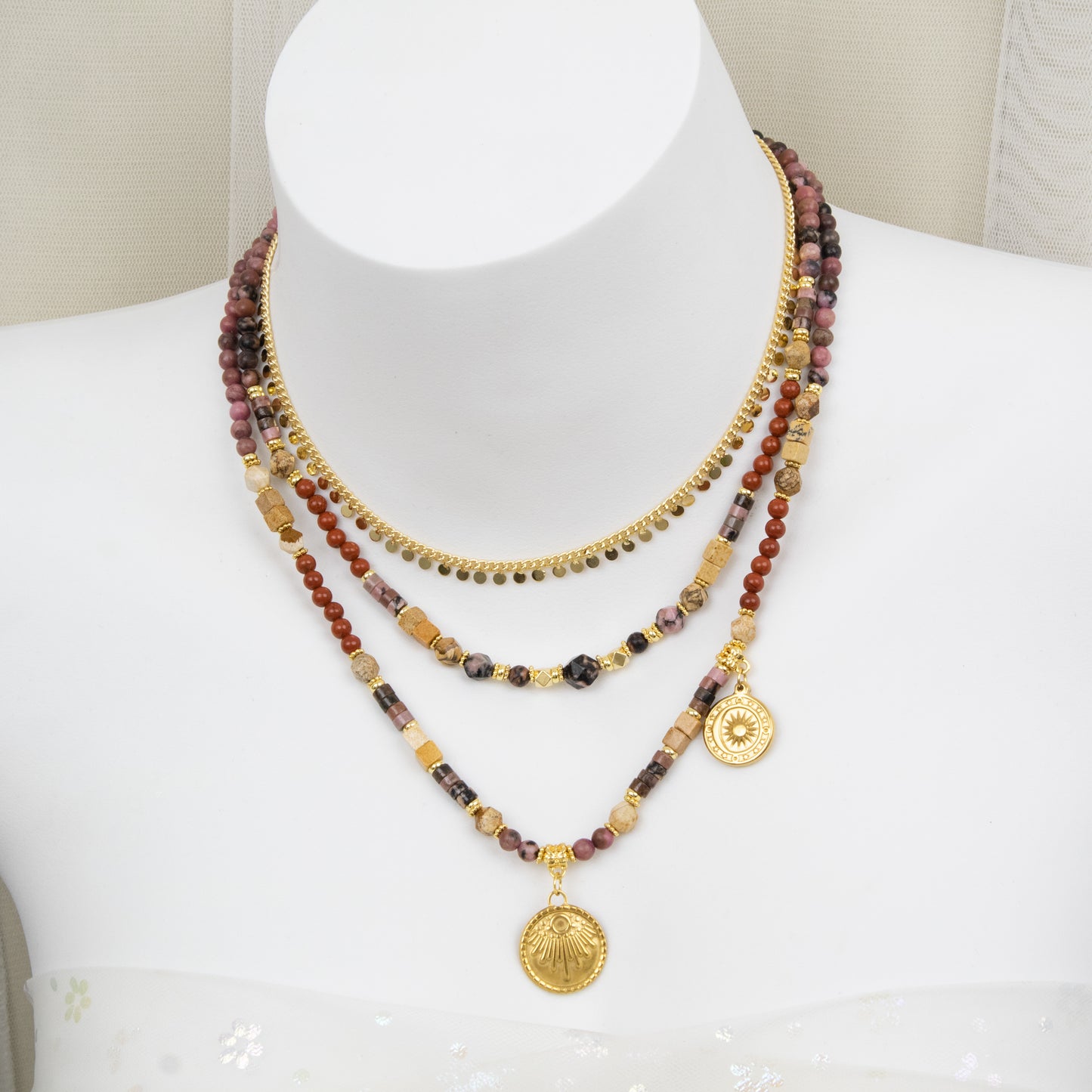 Layered Monet Necklace Kit