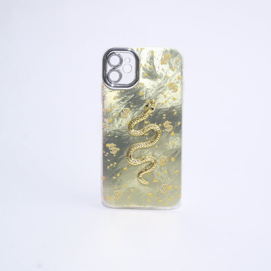 Gold Snake Phone Case