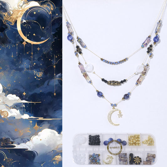 Star Moon Myth Stacking Necklace Kit