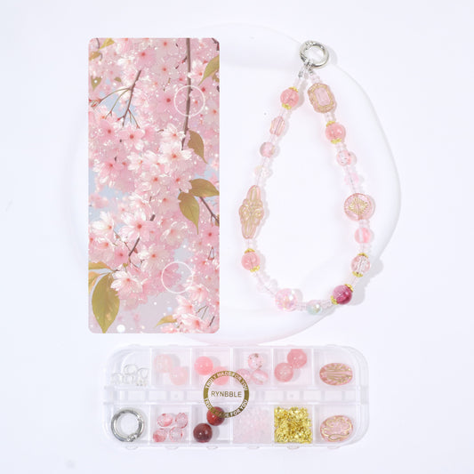 Spring Cherry Blossom Phone Chain Kit