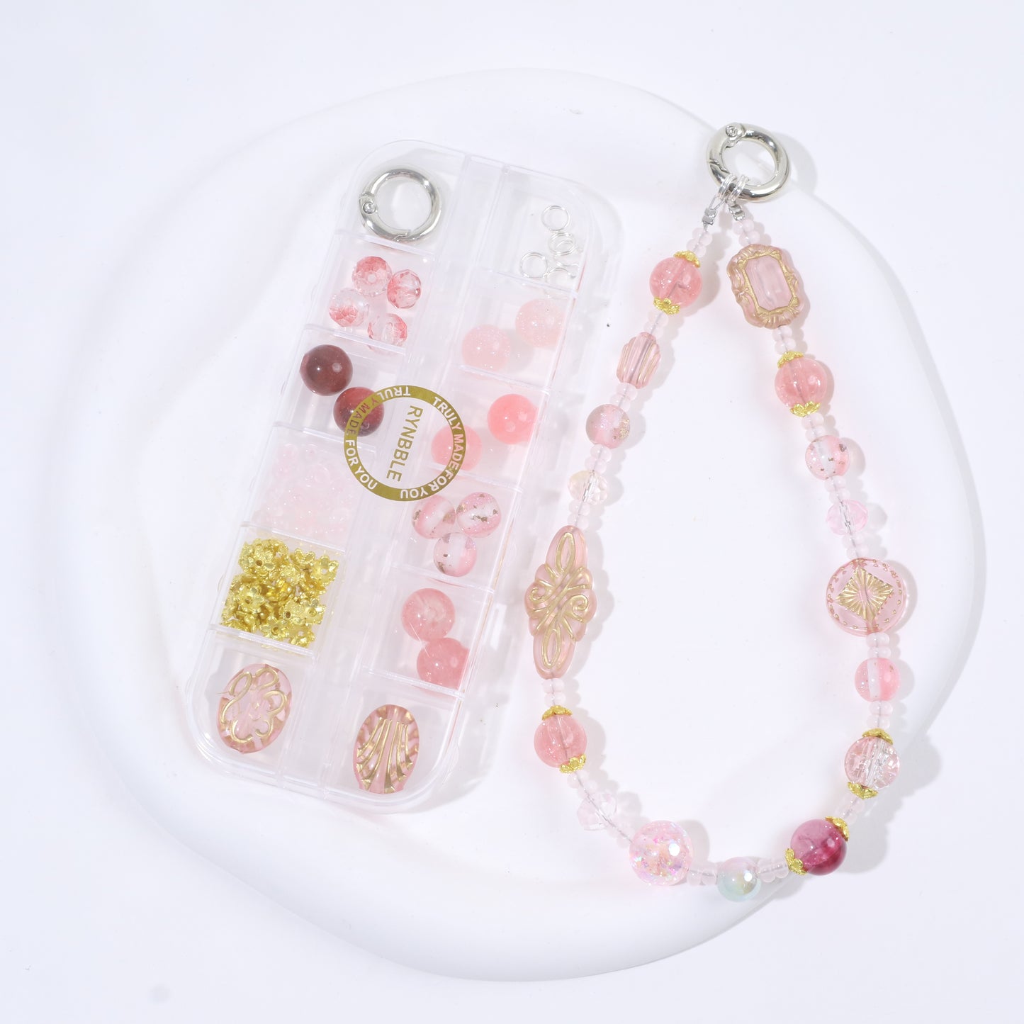Spring Cherry Blossom Phone Chain Kit
