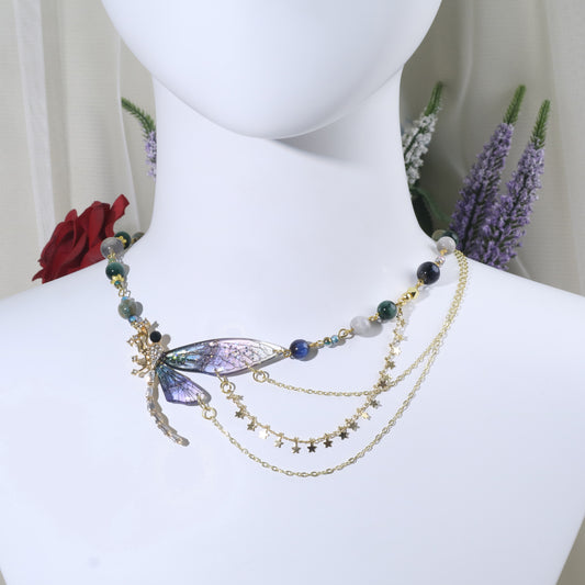 Large Dragonfly Necklace Kit