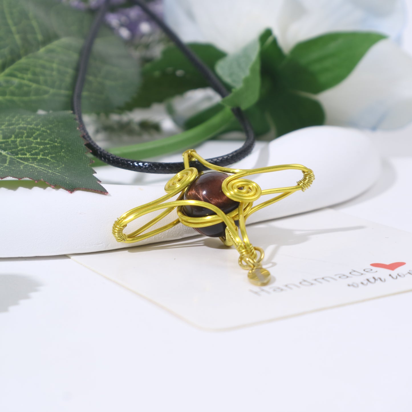 Customize Name, Wire Wrap Cross Star Necklace