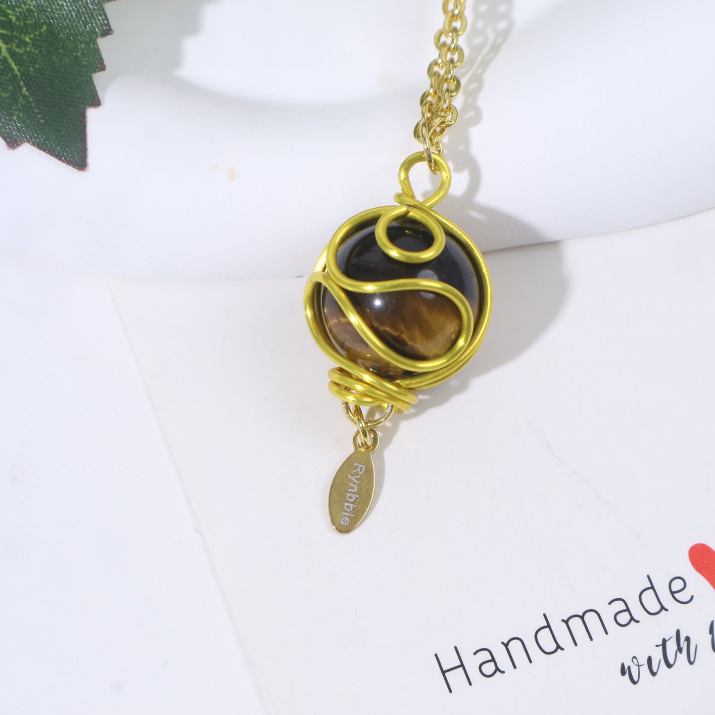 Customize Name & Handmade Wire Wrap with  Dragon Pattern