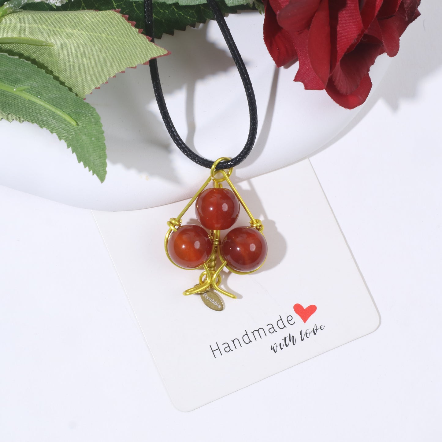 Customize Name, Wire Wrap Ace of Spades Necklace